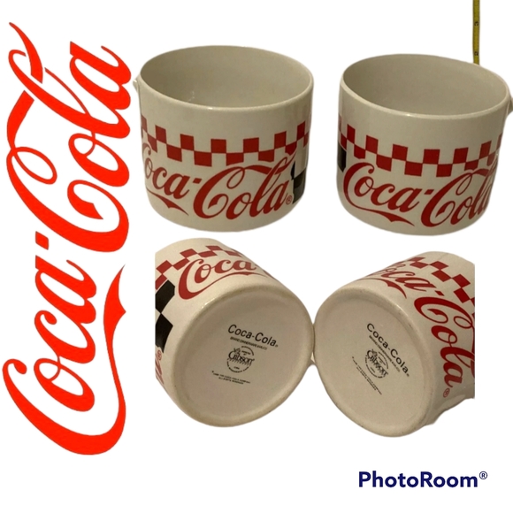 Vintage Coca Cola Collectibles Coffe Mug Set of 2 - Picture 2 of 7